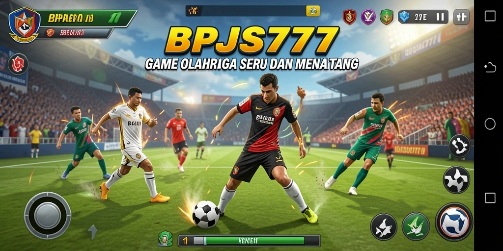 Tangkapan layar gameplay BPJS777 yang menampilkan aksi seru olahraga.
