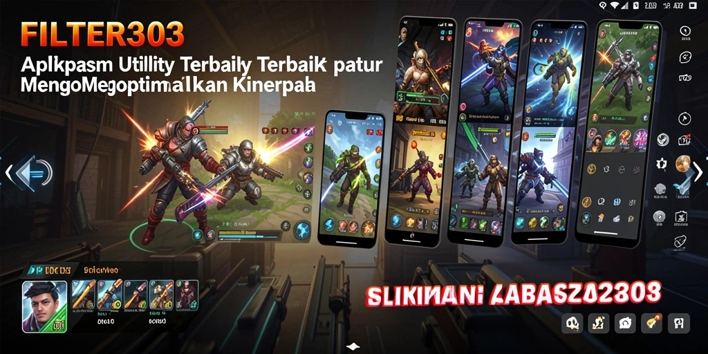 Tampilan antarmuka FILTER303 yang modern dan intuitif.