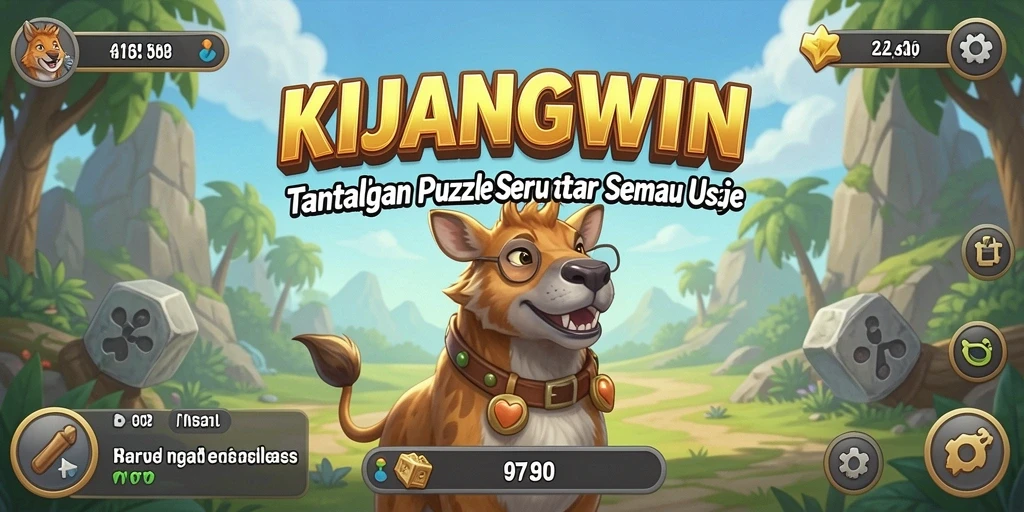 Tampilan gameplay KIJANGWIN yang menarik dan menantang.