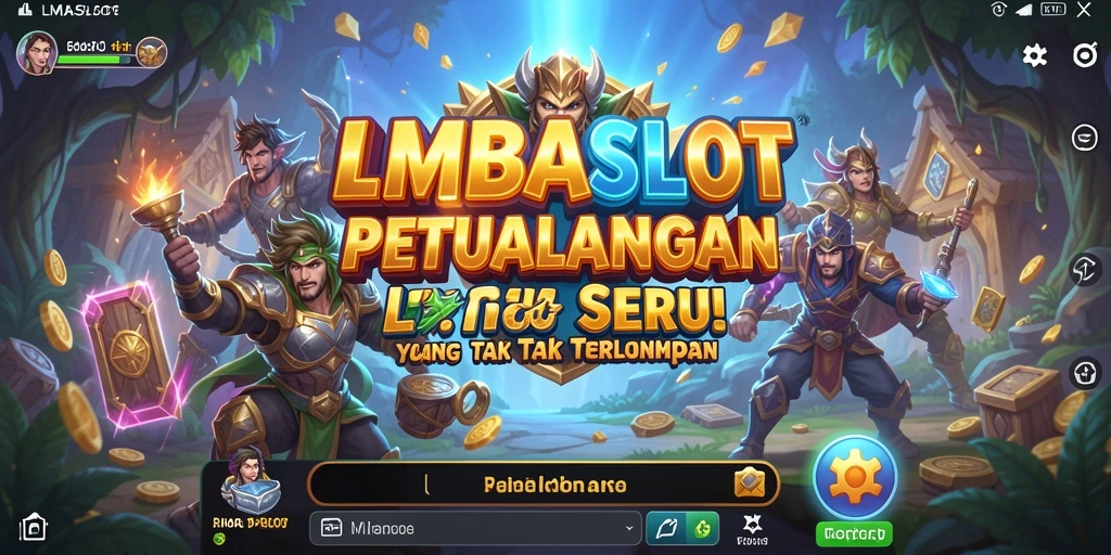 Tampilan gameplay <strong>LMBASLOT</strong> yang seru dan menantang di dunia petualangan.