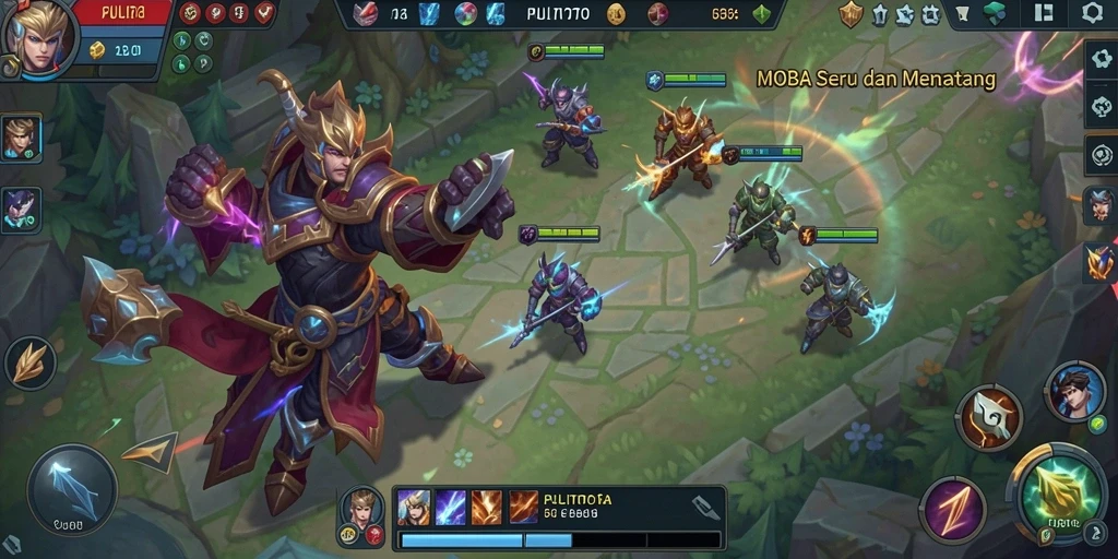 Tampilan gameplay PULITOTO yang mendebarkan dan penuh aksi.