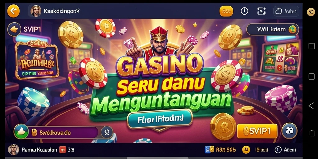 Tampilan gameplay seru dan menghibur di SVIP1.