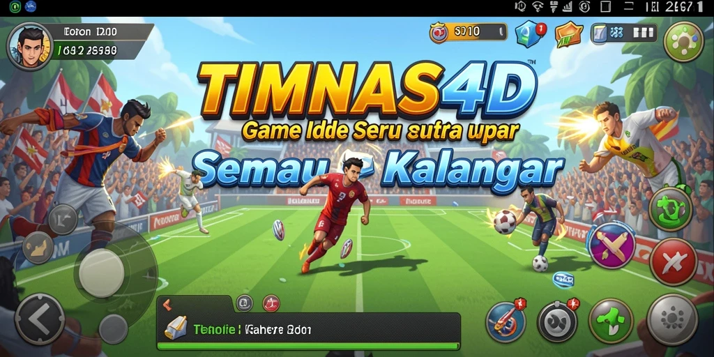 Tampilan gameplay TIMNAS4D yang menarik dan penuh strategi.