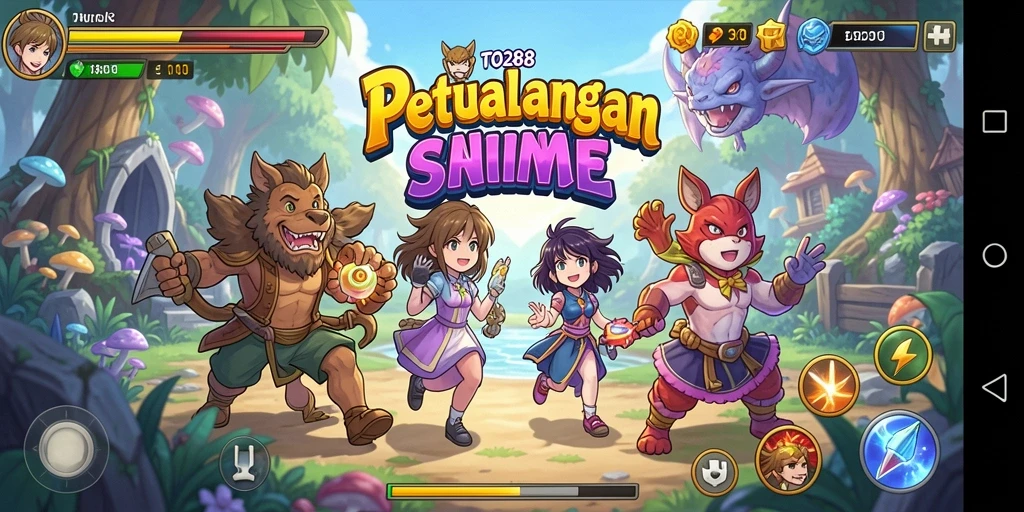 Tampilan gameplay TO288 yang menarik dan penuh warna.