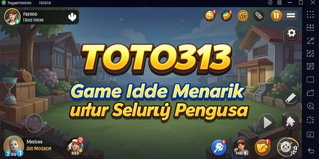 Gameplay <strong>TOTO313</strong> yang mengasyikkan dan santai dalam tampilan menarik.
