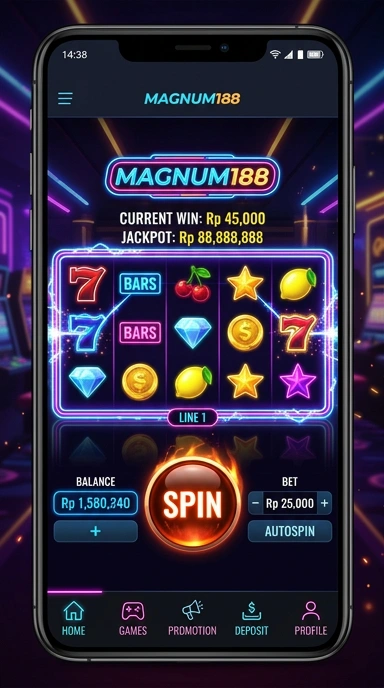 Halaman unduh untuk APK terbaru di magnum188.
